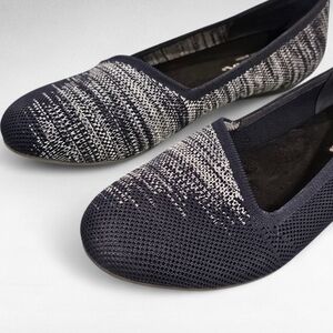 SoftWalk Sicily Navy Blue Slip On Loafer Size 8W